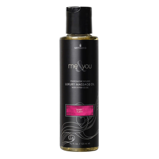 Sensuva - Moi et toi - Huile de massage - Baies - 125 ml