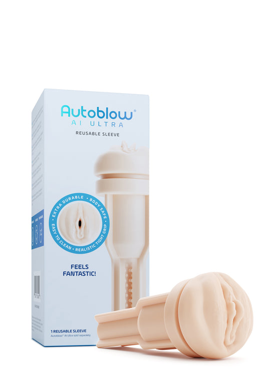Autoblow - Manchon AI Ultra Compatible - Beige Vaginal