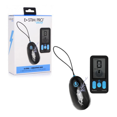 Zeus - Stimulateur électrique + Œuf vibrant