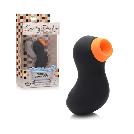 Shegasm - Stimulateur clitoridien Sucky Ducky - Noir