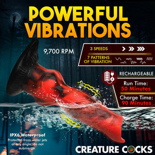Creature Cock - Vibra Beast Vibrating Dildo