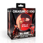 Creature Cock - Hell Hound Enhancer w/ Ball Strap - Rouge/Large