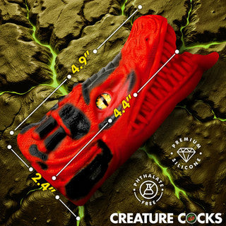 Creature Cock - Dragon Tamer Silicone Stroker - Rouge