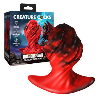 Creature Cock - Dragonspawn Butt Plug - Large