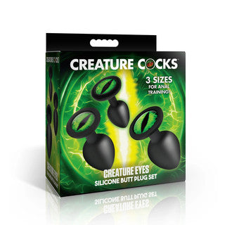 Creature Cock - Creature Eyes Butt Plug Set