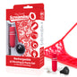 Ensemble culotte vibrante rechargeable Screaming O - Rouge *Vente finale*