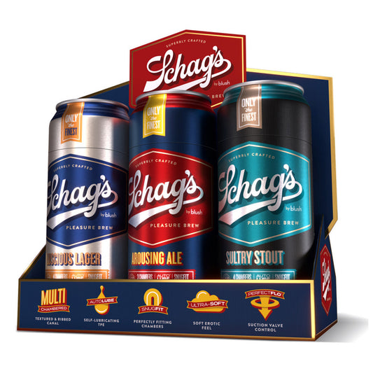 Schag's - Bière Can Stroker, Pack de 6 Assortiment