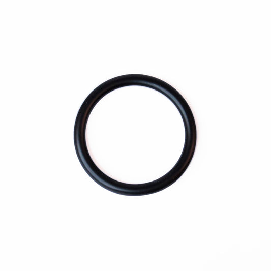 Bague Spartacus sans soudure en acier inoxydable 1,5'' - Noire