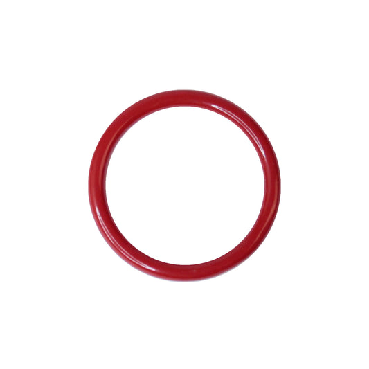 Bague Spartacus sans soudure en acier inoxydable 4,4 cm (1,75 po) - Rouge