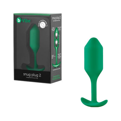 B-Vibe - Snug Plug 2 - Vert