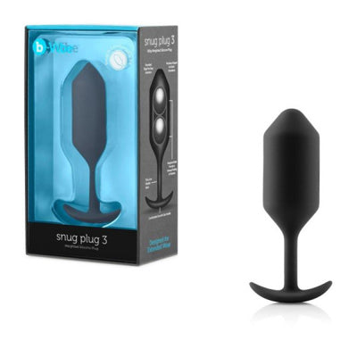 B-Vibe - Snug Plug 3 - Noir