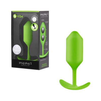 B-Vibe - Snug Plug 3 - Citron vert
