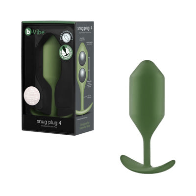 B-Vibe - Snug Plug 4 - Armée