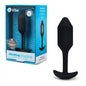 B-Vibe - Plug vibrant Snug Plug moyen - Noir