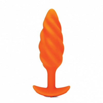 B-Vibe - Bouchon texturé tourbillonnant - Orange
