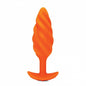 B-Vibe - Bouchon texturé tourbillonnant - Orange