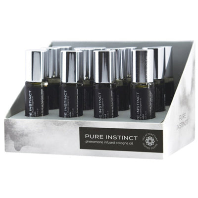 Pure Instinct - Eau de Cologne pour Homme - Roll-on - Présentoir de 12