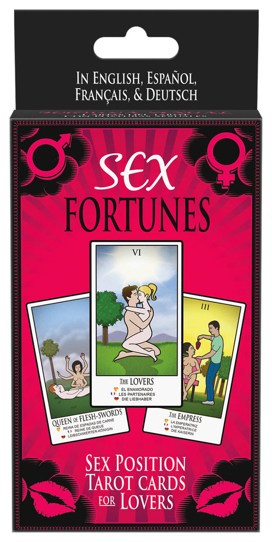 KG - Cartes de Tarot Sex Fortunes - Bilingue
