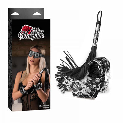 Mademoiselle Morgane - Dentelle voluptueuse - Argent