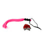 Fouet en caoutchouc Miss Morgane - 30 cm - Rose
