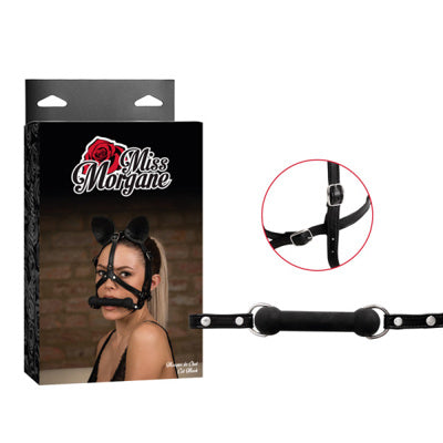 Miss Morgane - Masque de chat - Noir