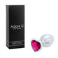 Luxe Anal - Plug anal en forme de cœur - Rose - Moyen