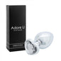 Luxe Anal - Plug anal en forme de cœur - Transparent - Grande