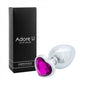Luxe Anal - Plug anal en forme de cœur - Violet - Grande