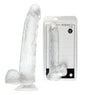 Adore U - Godemiché Luke 30 cm avec testicules - Transparent