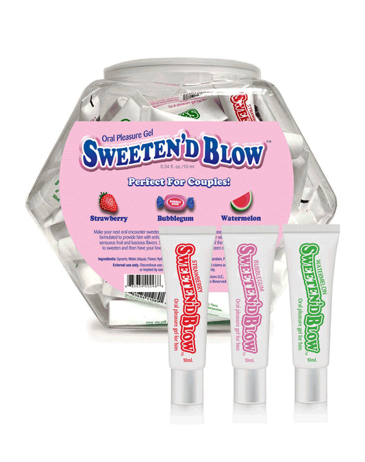 LG - Gel de plaisir oral Sweeten'd Blow - Présentoir 66