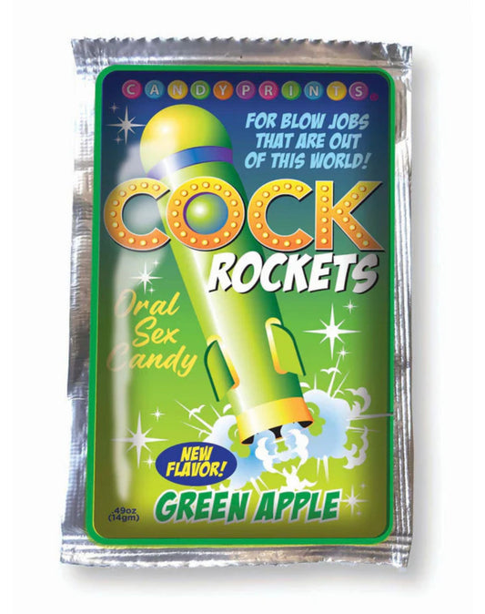 LG - Cock Rockets Bonbons pour le sexe oral - Pomme verte