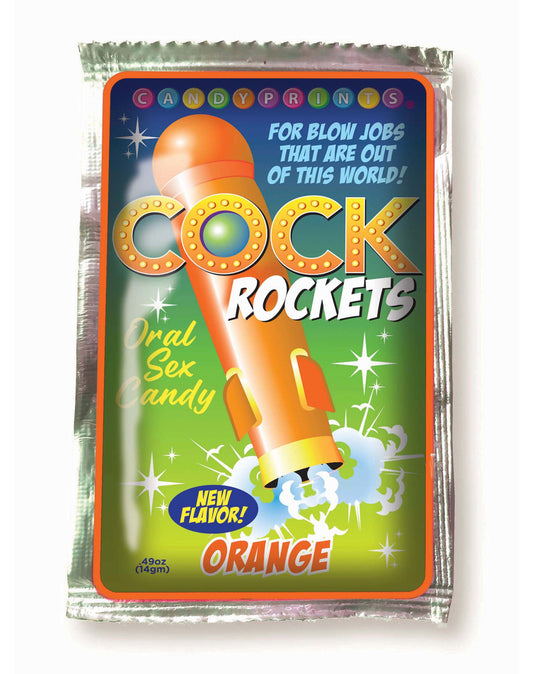 LG - Cock Rockets Bonbons pour le sexe oral - Orange
