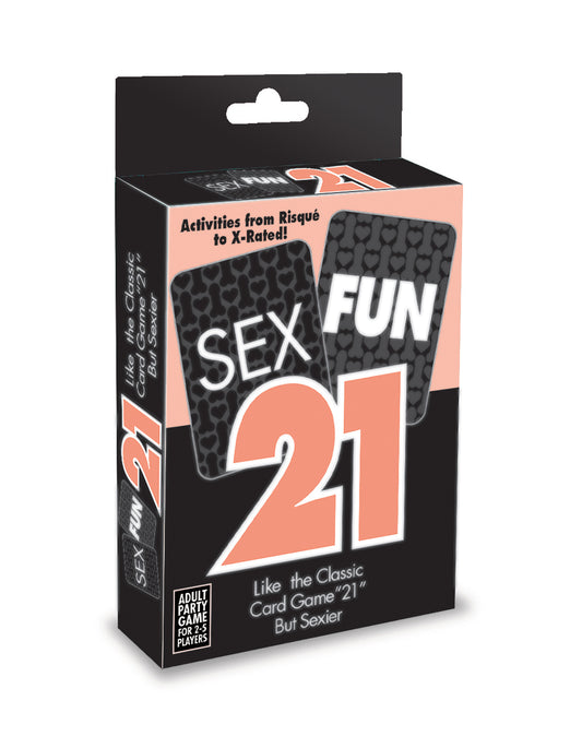 LG - Jeu de cartes Sex Fun 21 - Anglais