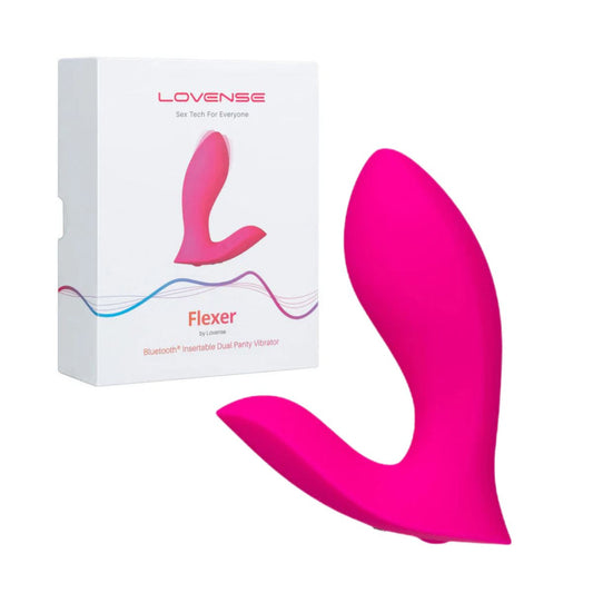 Lovense - Flexer Double Vibromasseur Culotte - Rose