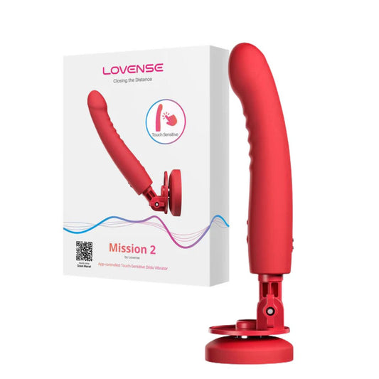Lovense - Mission 2 Vibromasseur tactile - Rouge