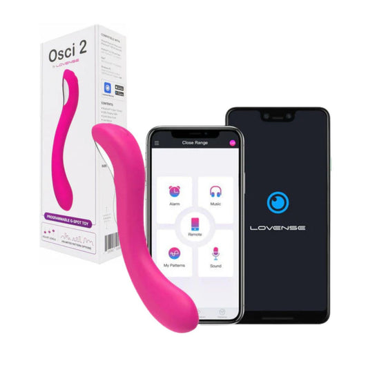 Lovense - Osci 2 Vibromasseur Point G - Rose