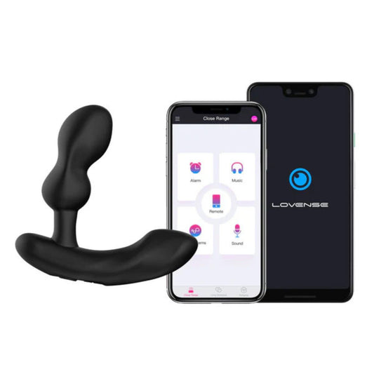 Lovense Edge 2 - Masseur de prostate Bluetooth - Noir