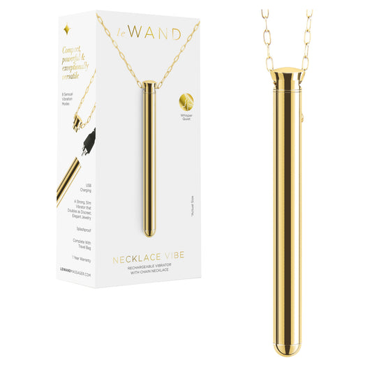 Le Wand - Collier vibrant - Or