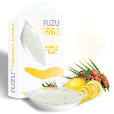 Bougie de massage Deeva - Fuzu - Dattes et citron