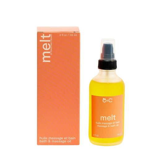 Huile de massage et de bain fondante P&amp;C - 237 ml