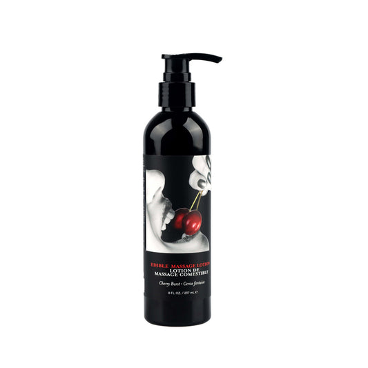 Earthly Body - Lotion de massage comestible - Cerise 237 ml