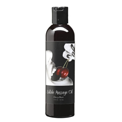 Earthly Body - Huile de massage comestible - Cerise 237 ml