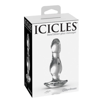 Icicles - Plug anal en verre - N° 72