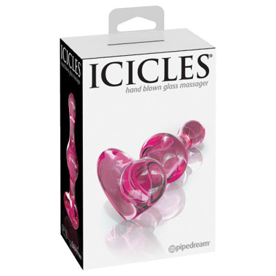 Icicles - Plug anal en verre - N° 75