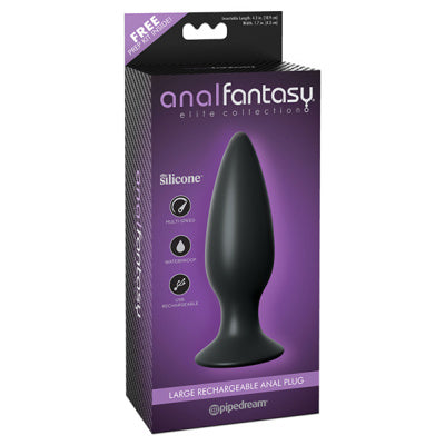 Gros plug anal rechargeable
