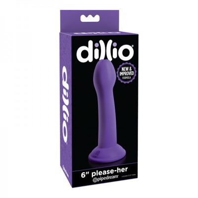 Dillio - Please-Her 15 cm - Violet
