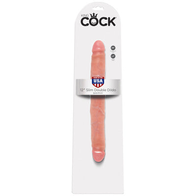 King cock - Godemiché double fin de 30 cm