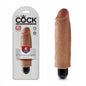 King Cock - Vibrateur rigide de 15 cm - Couleur bronzée