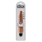 King Cock - 23 cm Vibrant et rigide - Bronzé