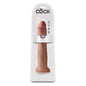 Gode ​​King Cock - 33 cm - Couleur fauve